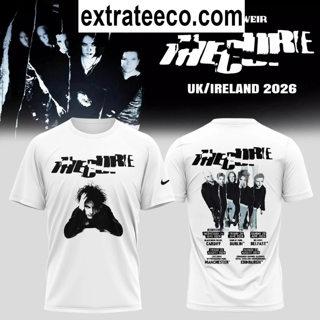 Original The Cure UK Ireland Summer 2026 Hoodie T-Shirt