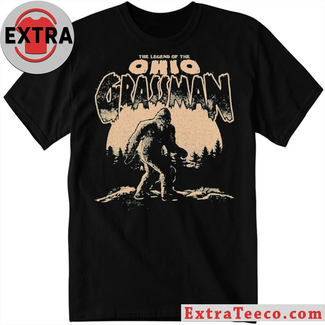 Original The Legend Of The Ohio Grassman Shirt