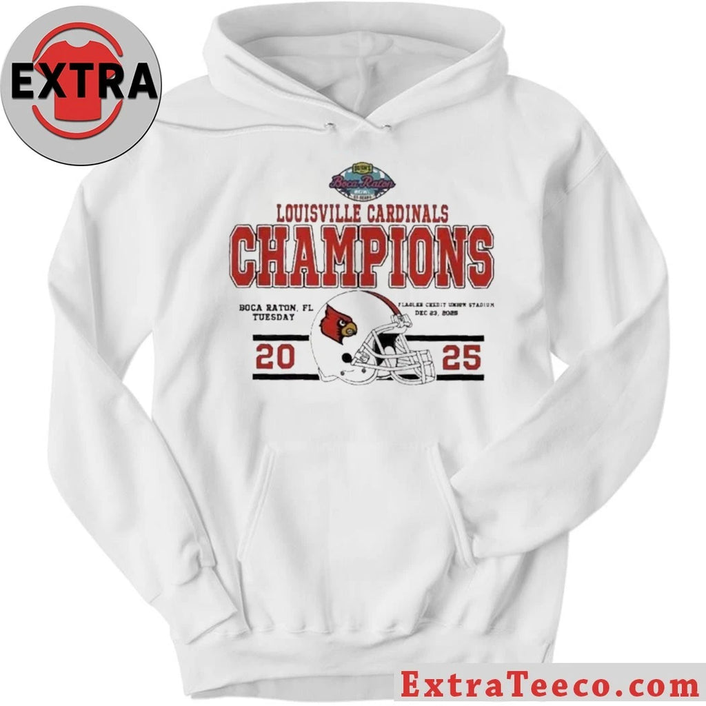 Original The Louisville Cardinals won the 2025 Boca Raton Bowl 27-22 at Flagler Credit Union Stadium in Boca Raton, Florida, on Tuesday, December 23, 2025 Shirt