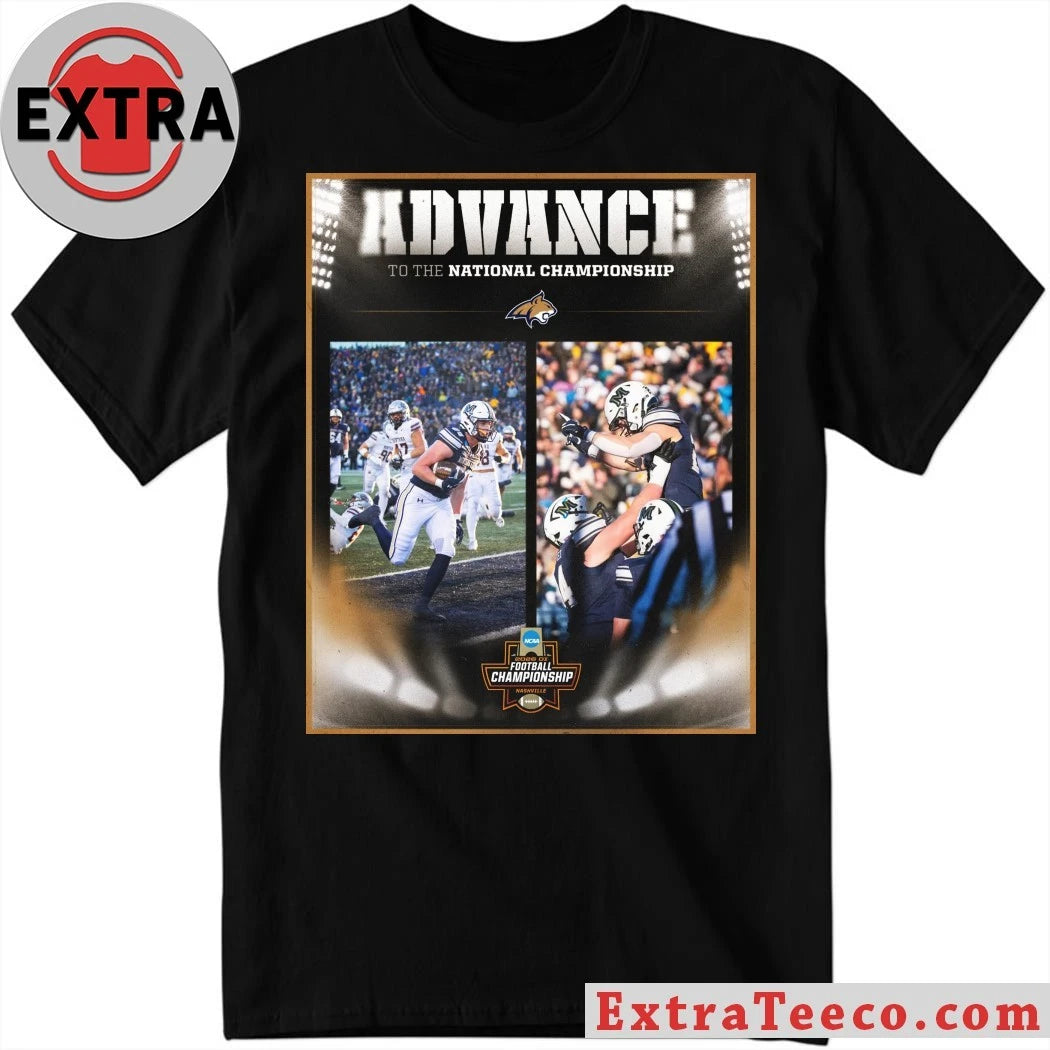 Original The MSU Bobcats defeated Montana 48-23 to advance to the 2026 NCAA Division I Football Championship (FCS) National Championship game Shirt