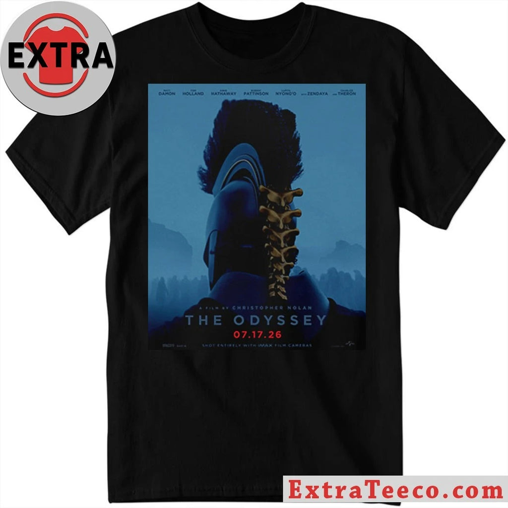 Original The Odyssey, directed by Christopher Nolan, is scheduled for release in July 2026 Shirt