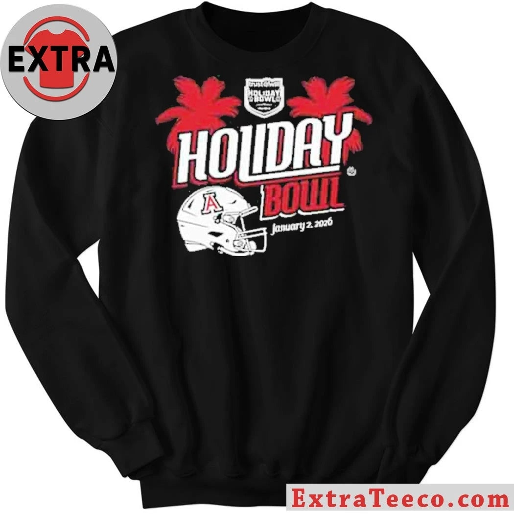 Original The upcoming Trust &amp; Will Holiday Bowl and Arizona Wildcats helmets on January 2, 2026 Shirt