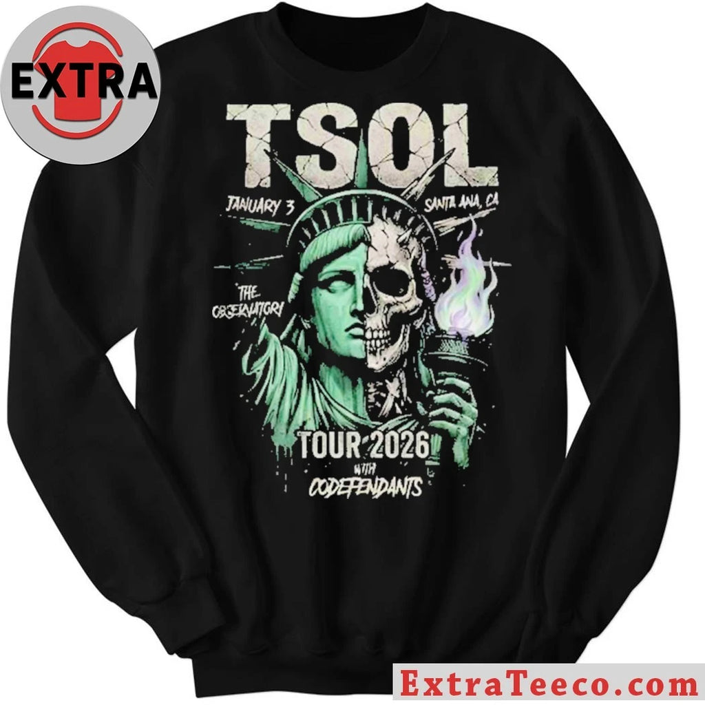 Original True Sounds of Liberty will perform on January 3, 2026, at The Observatory in Santa Ana, California, with special guests Codefendants Shirt