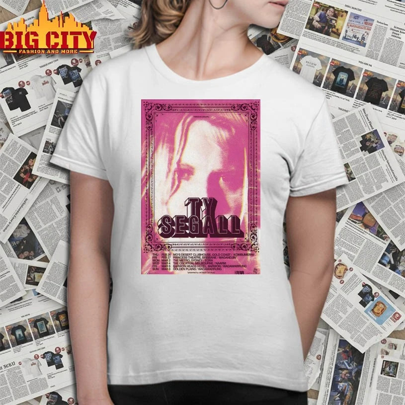 Original Ty Segall AUS 2026 Tour Poster shirts