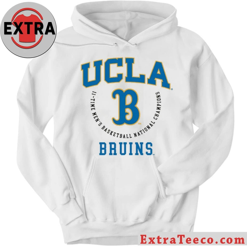 Original UCLA Bruins 11 Time Men’s Basketball National Champions Banner Legacy Basketball Logo Shirt