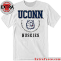 Original UCONN Huskies 6 Time Men’s Basketball National Champions Banner Legacy Basketball Logo Shirt