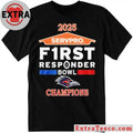 Original UTSA Roadrunners 2025 First Responder Bowl Champs Logo Hoodie T-Shirt