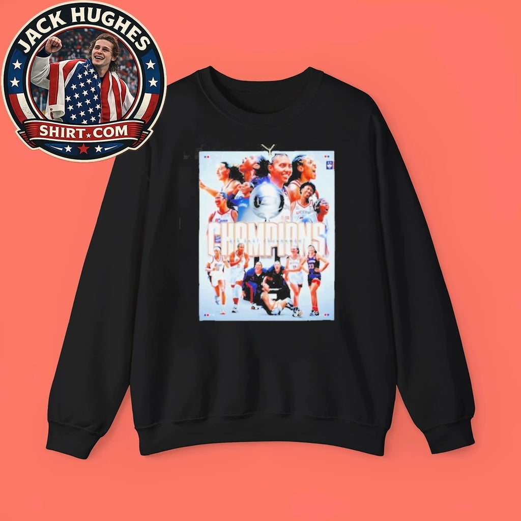 Original Uconn Huskies Women #8217 S Basketball Big East Tournament Champions Collage Shirt
