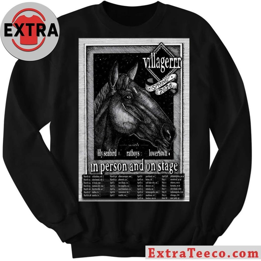 Original Villager Spring 2026 Shows Poster Shirt