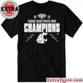 Original Washington State Cougars 2025 Famous Idaho Potato Bowl Champions NCAA Football Logo Shirt