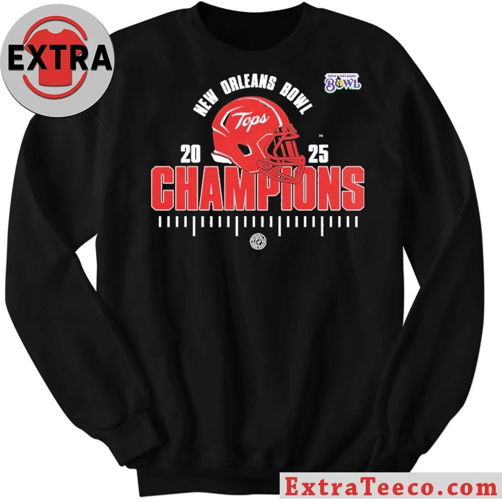 Original Western Kentucky Hilltoppers New Orleans Bowl Champions NCAA Football 2025 Logo Shirt
