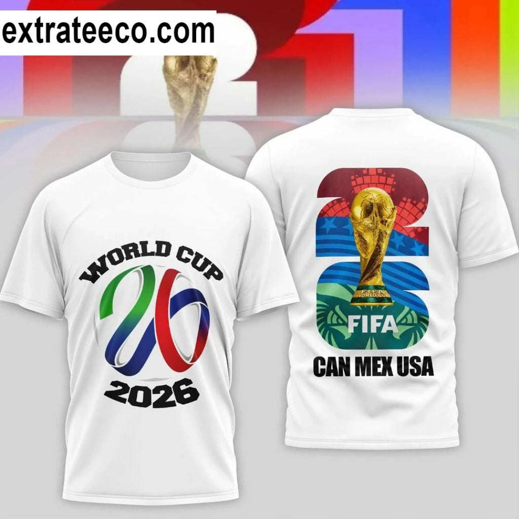 Original World Cup 2026 Fifa Can Mex USA T-Shirt