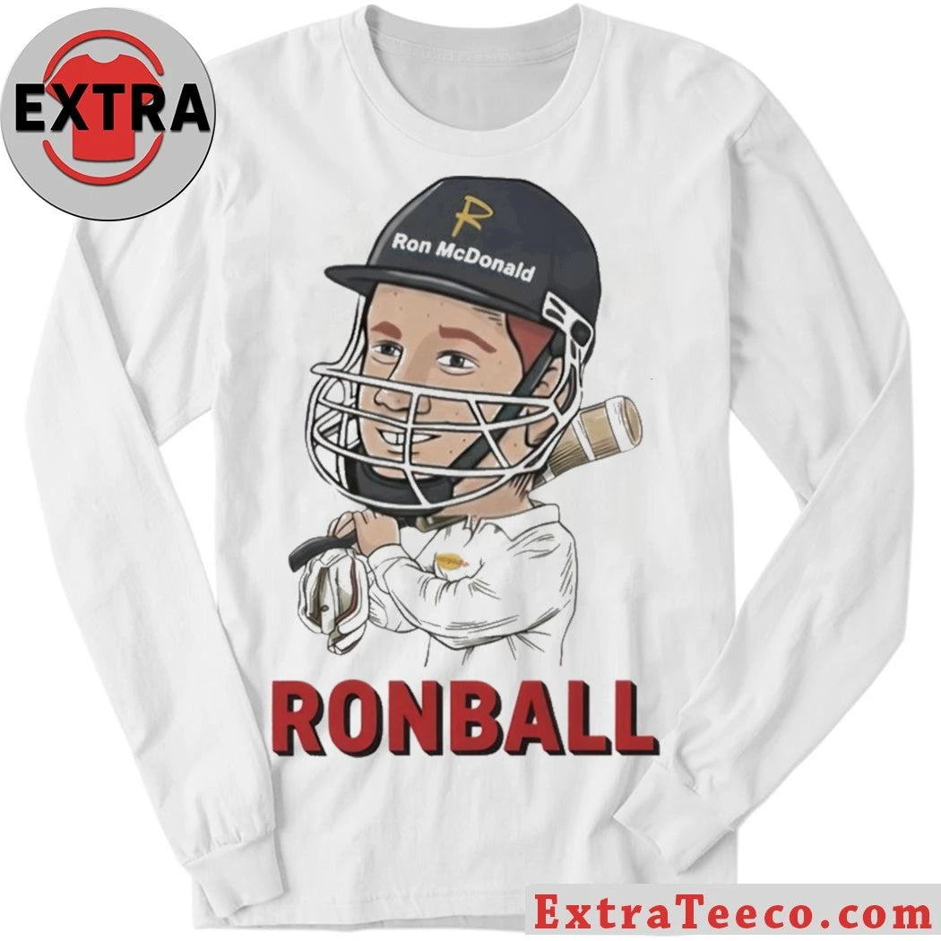 Original ausmencricket wearing Ronball Andrew McDonald Shirt