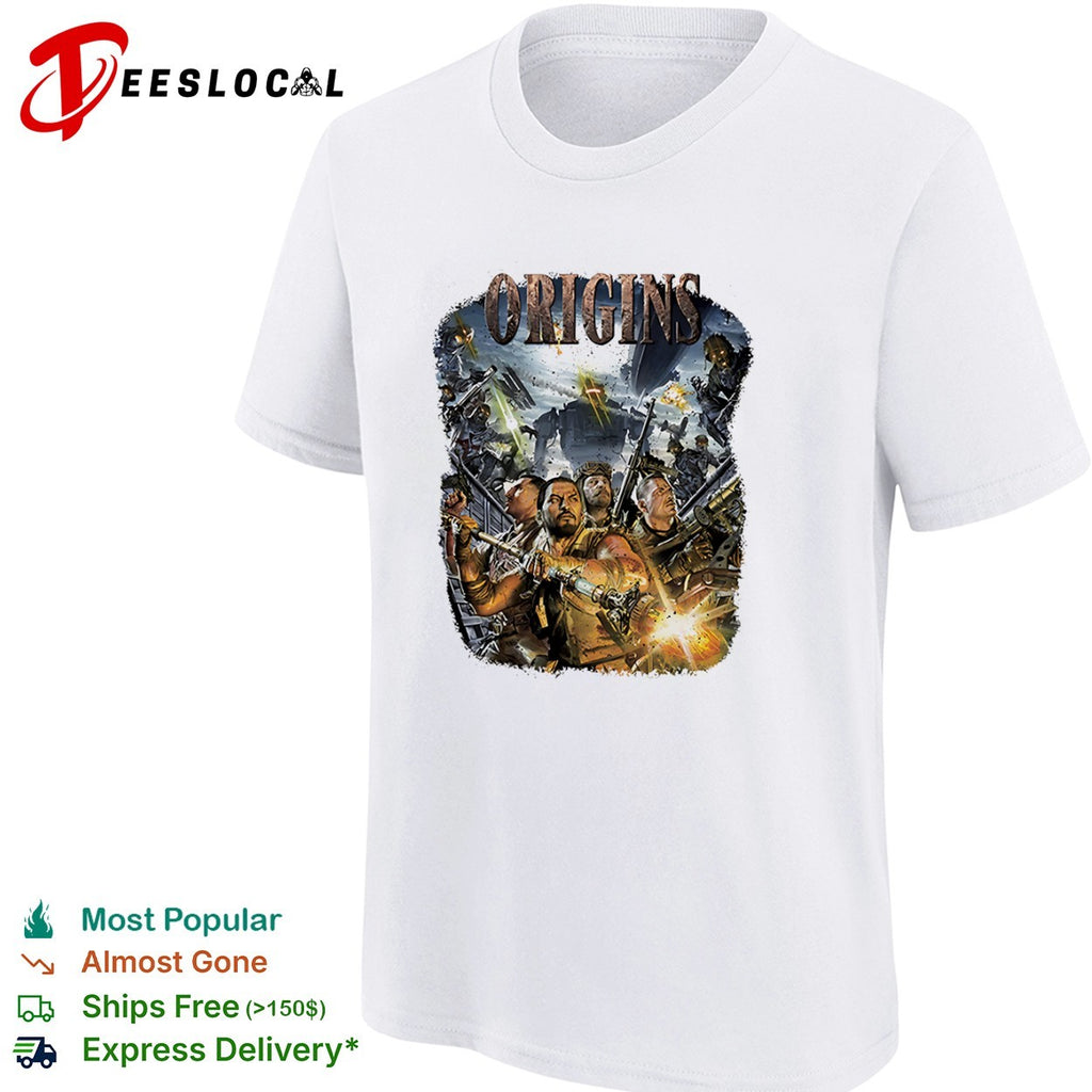 Origins Call of Duty Zombies Tank Dempsey Nikolai Belinski Takeo Masaki Edward shirt