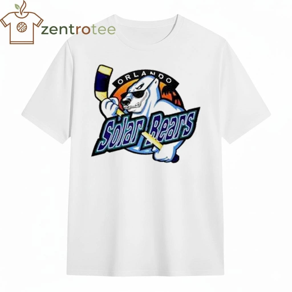 Orlando Solar Bears Replica Throwback 2026 Night Personalized Hockey Jersey tee