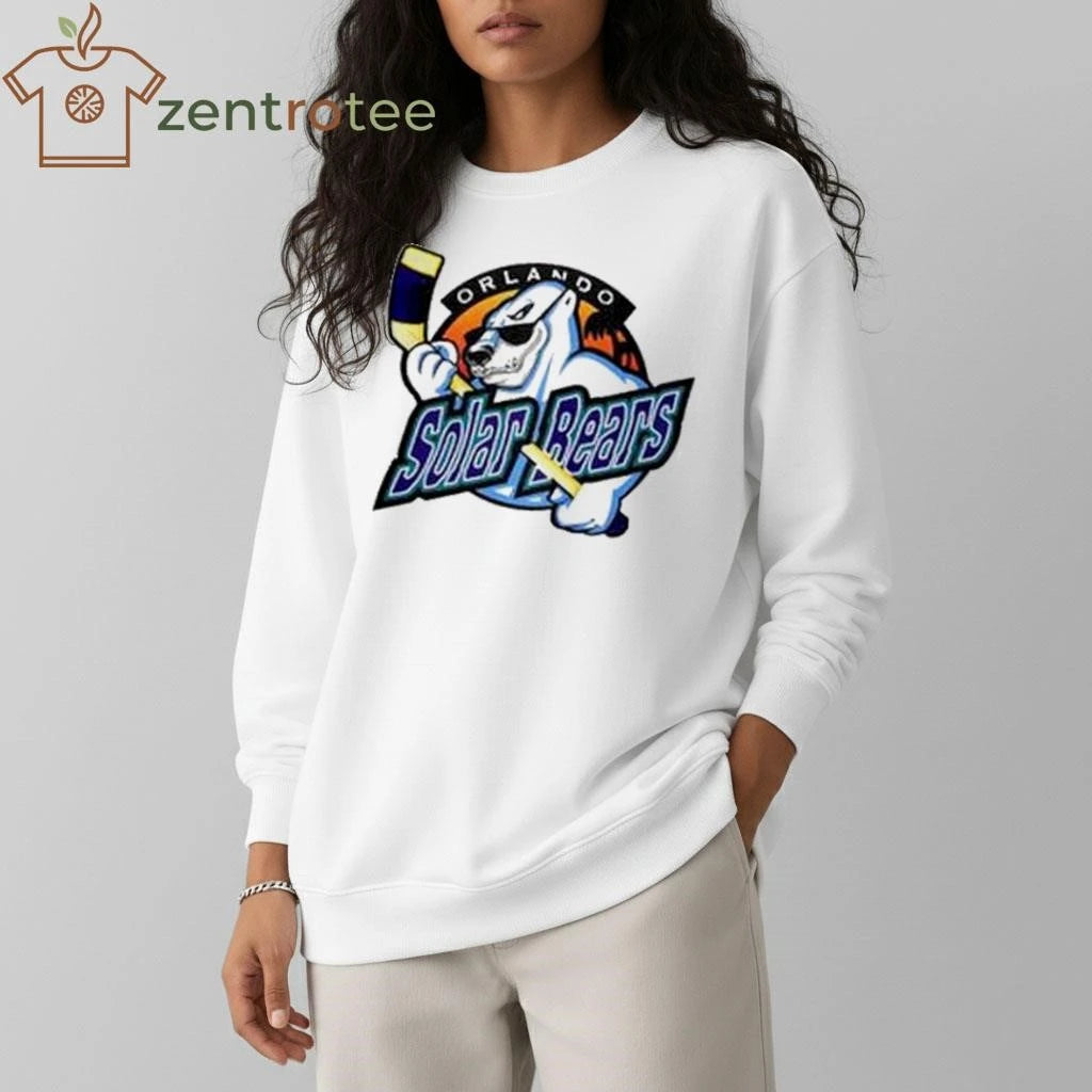 Orlando Solar Bears Replica Throwback 2026 Night Personalized Hockey Jersey tee