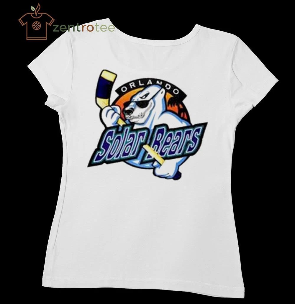 Orlando Solar Bears Replica Throwback 2026 Night Personalized Hockey Jersey tee