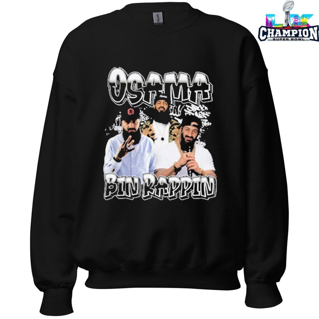 Osama Bin Laden Rappin T-shirts