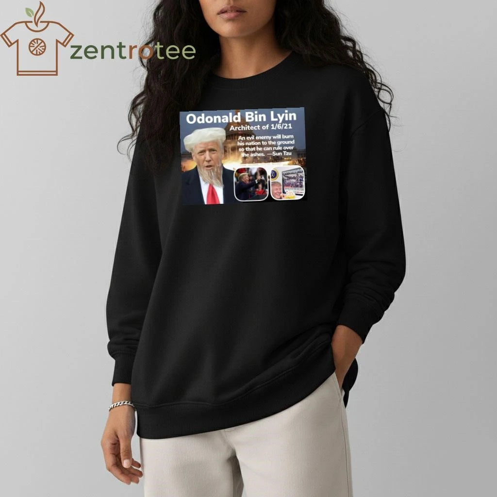 Osama Bin Laden x Odonald Bin Lyin tee