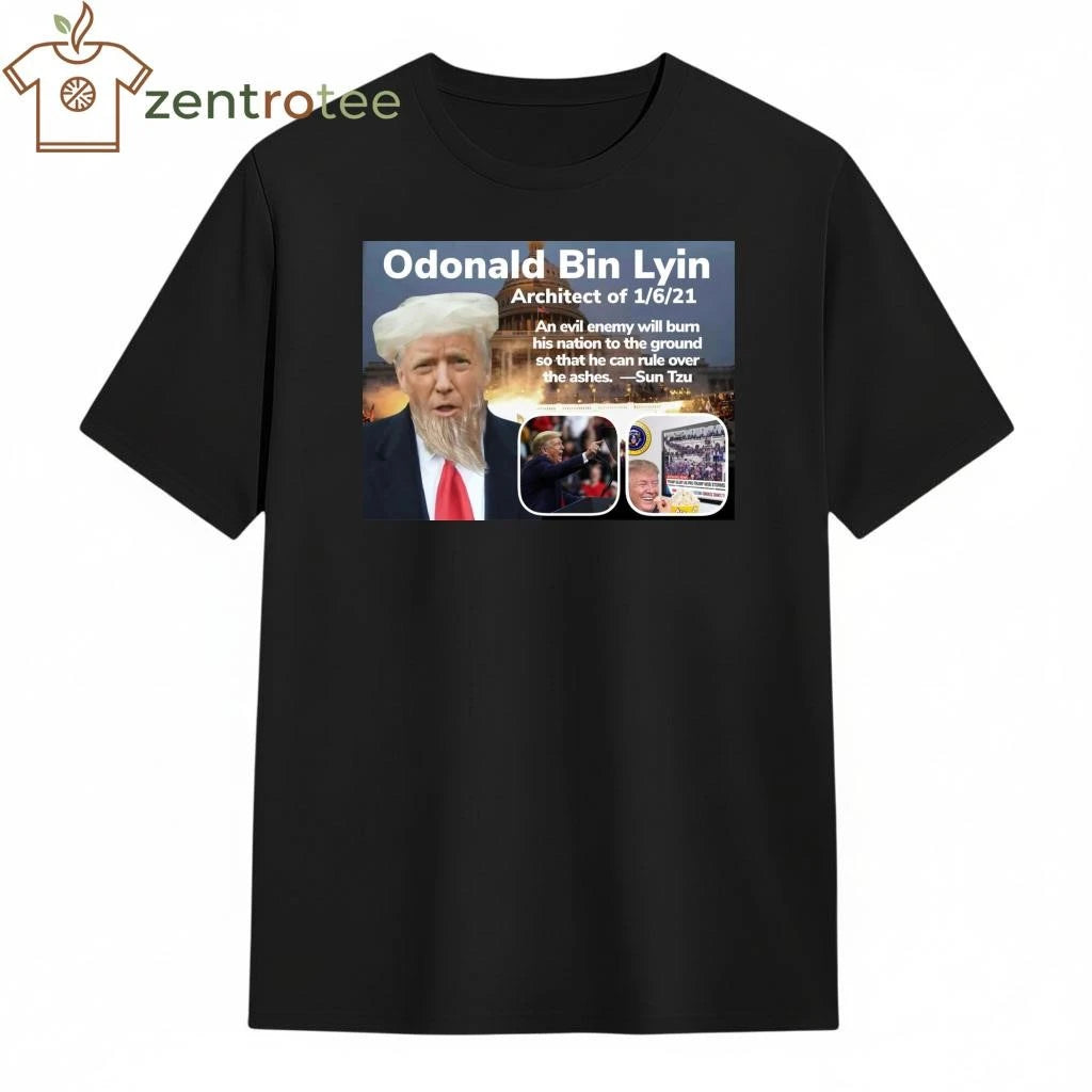 Osama Bin Laden x Odonald Bin Lyin tee