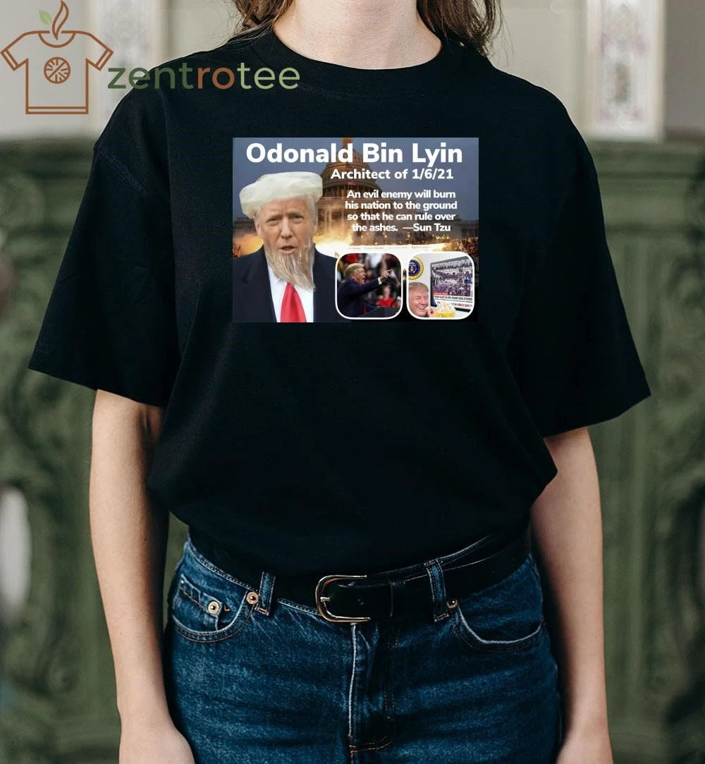 Osama Bin Laden x Odonald Bin Lyin tee