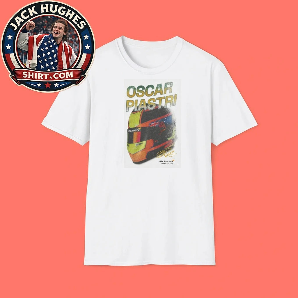 Oscar Piastri McLaren Formula 1 Team Signature Shirt