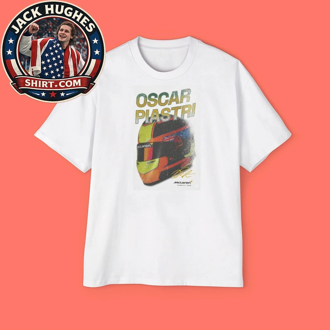 Oscar Piastri McLaren Formula 1 Team Signature Shirt