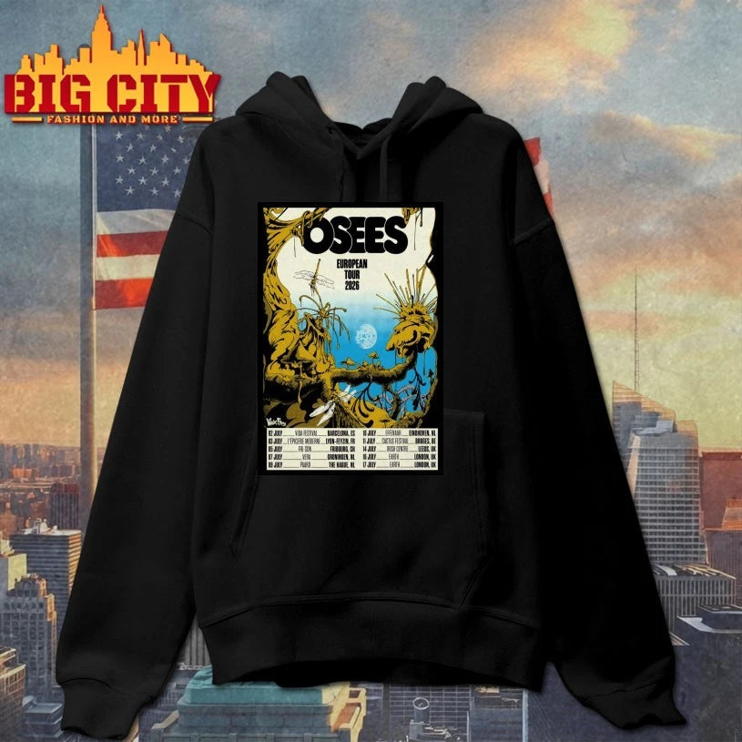 Osees European 2026 Tour Poster shirt
