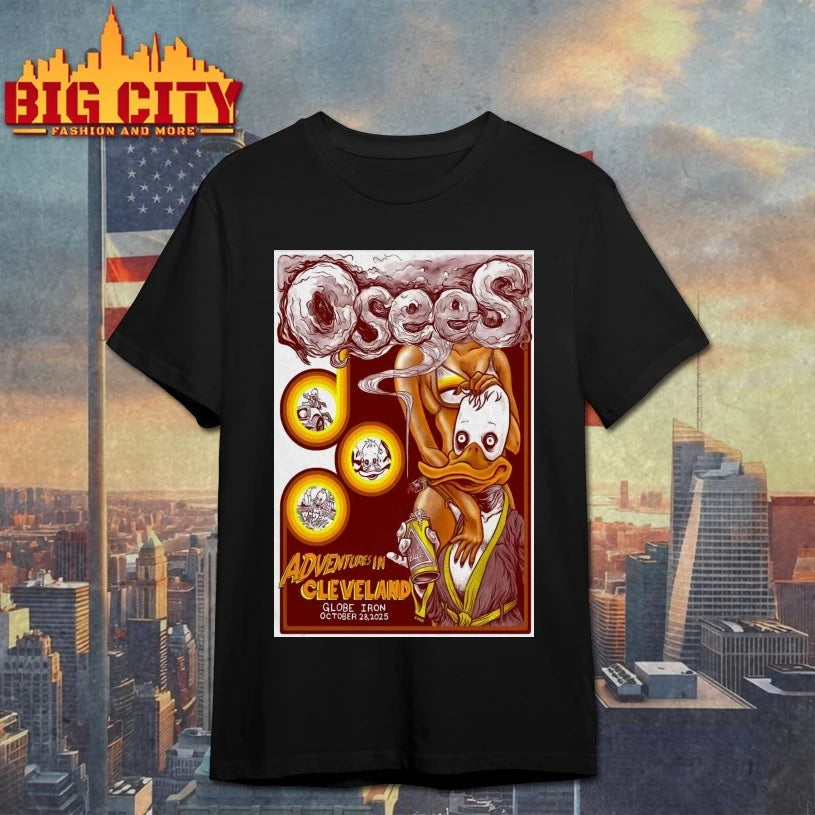 Osees Oct 28 2025 Cleveland Event Poster Shirt