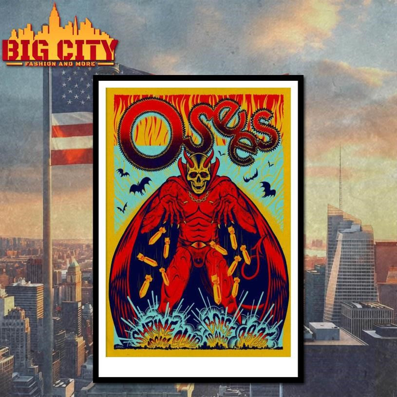 Osees Shrine Social Club in Boise on Sep 08, 2025 Poster shirt