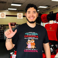 Otter I asked God for a friend he sent me my grandma I asked God for a partner in crime he sent me my grandpa shirt