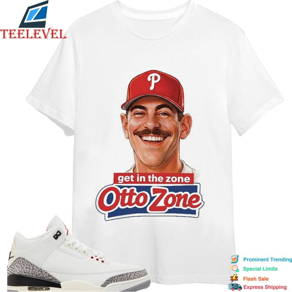Otto Kemp Get In The Zone Otto Zone Philadelphia Phillies T-Shirts