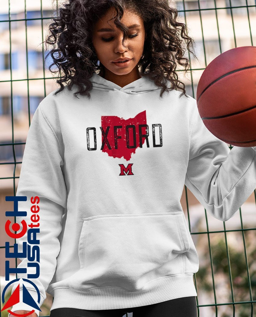 Oxford Hometown Miami Redhawks Basketball shirt