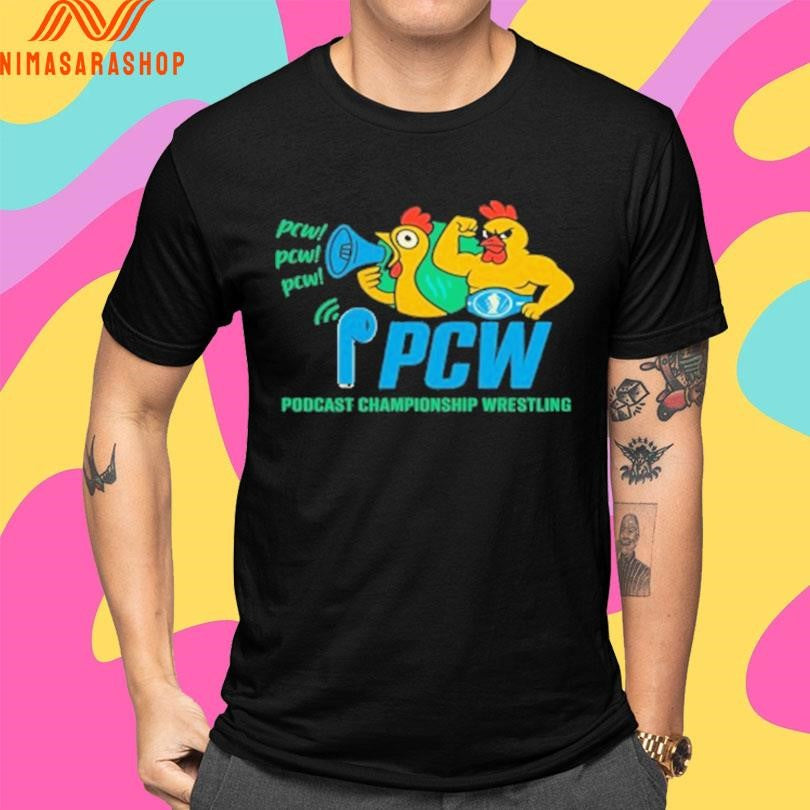 PCW Podcast Championship Wrestling Shirts