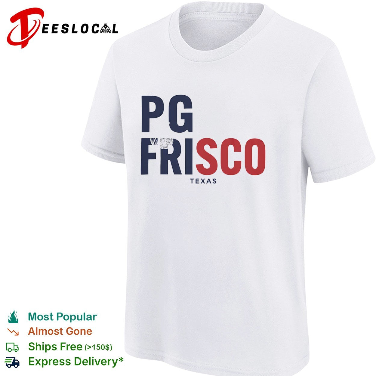 PG Frisco Texas shirt
