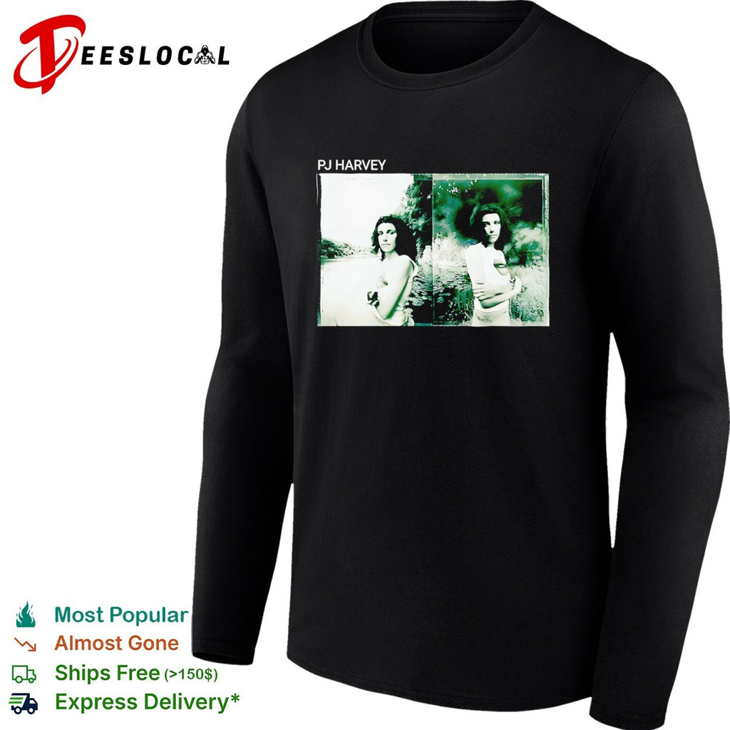 PJ Harvey vintage black and white photo shirt