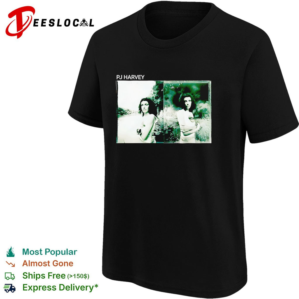 PJ Harvey vintage black and white photo shirt