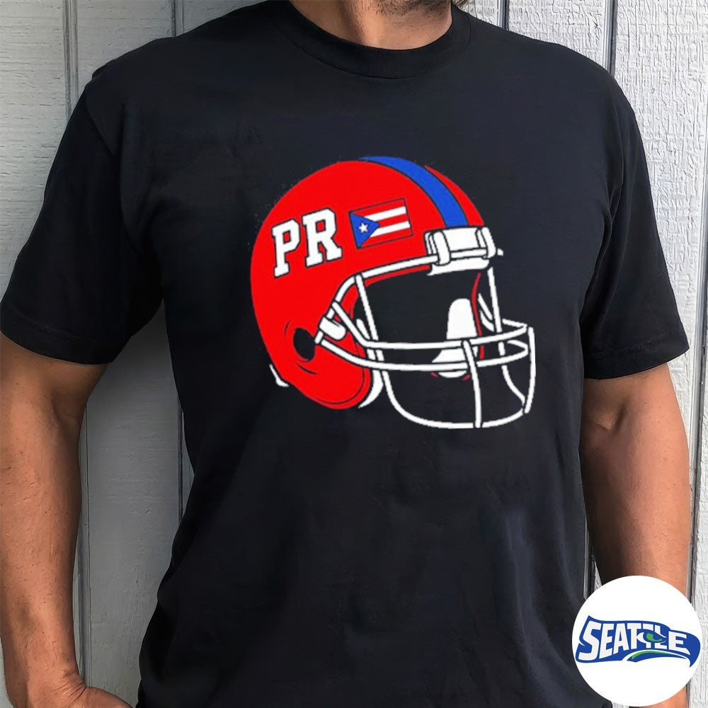 PR Football Helmet Benito Bowl Fans shirt