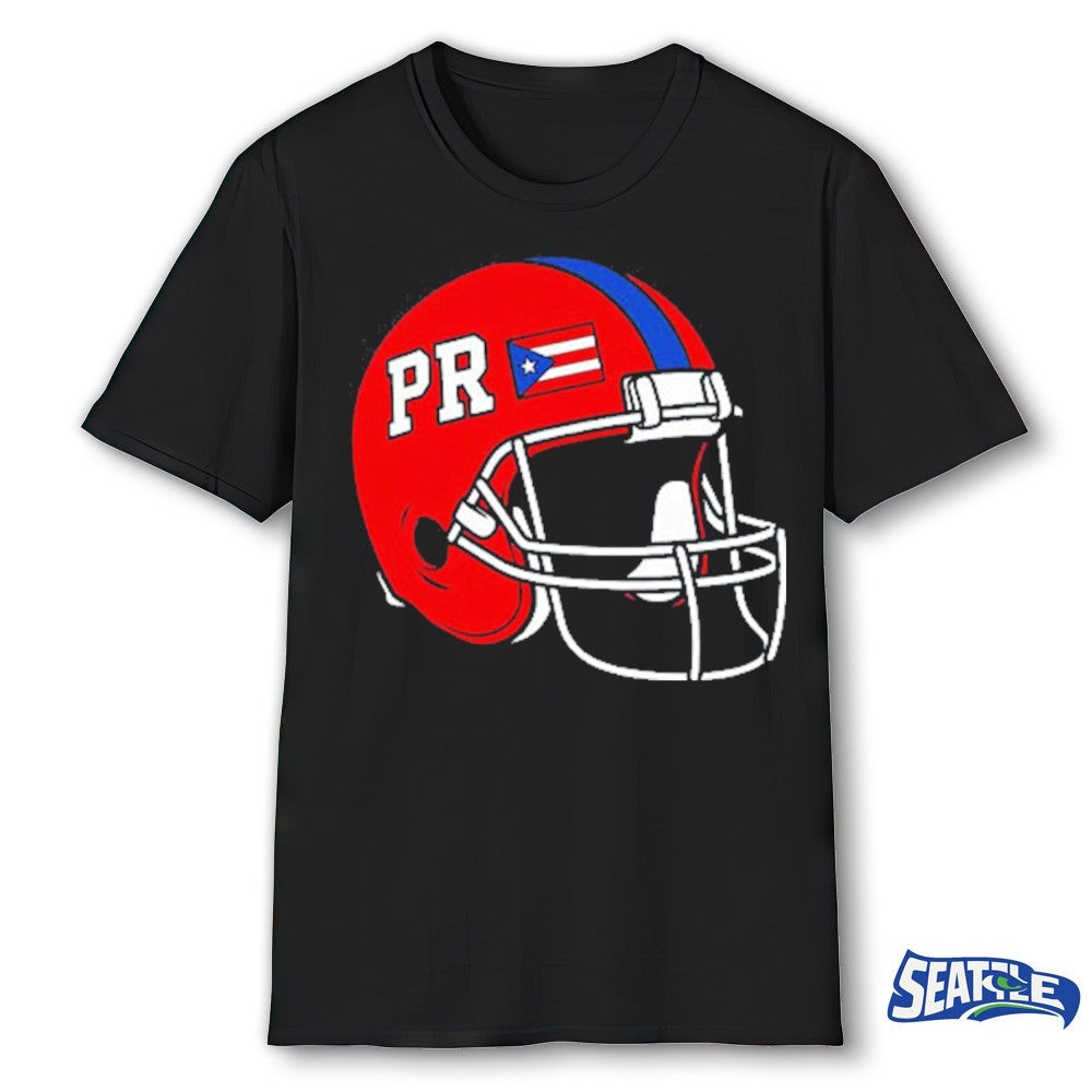 PR Football Helmet Benito Bowl Fans shirt