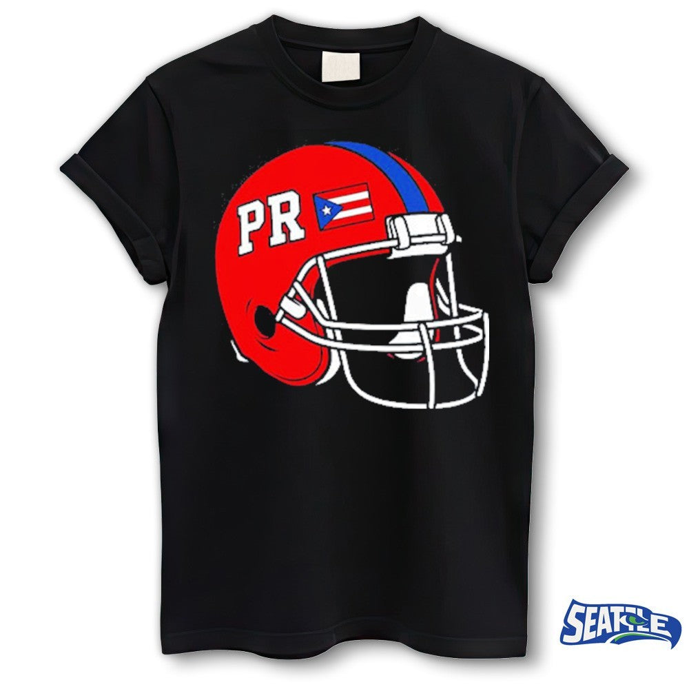 PR Football Helmet Benito Bowl Fans shirt