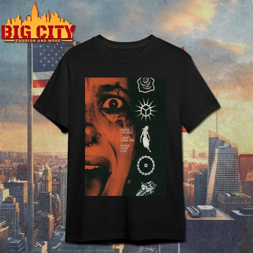 PTV I Can’t Hear You World Tour 2025 Poster shirts