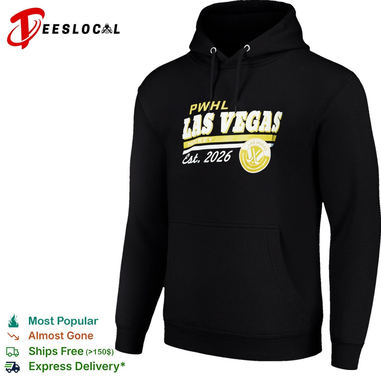 PWHL Las Vegas Hockey Est 2026 shirt
