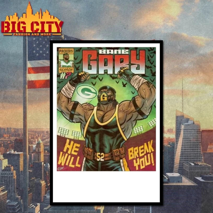 Packers Bane Gary poster shirt