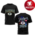 Packers Happy New Year 2026 Two Sided Shirt