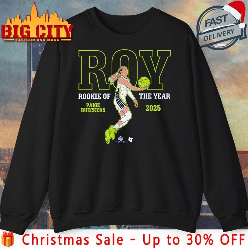 Paige Bueckers Rookie of the Year 2025 shirt