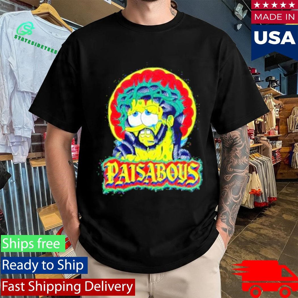 Paisaboys Jesus Esponja T-Shirt