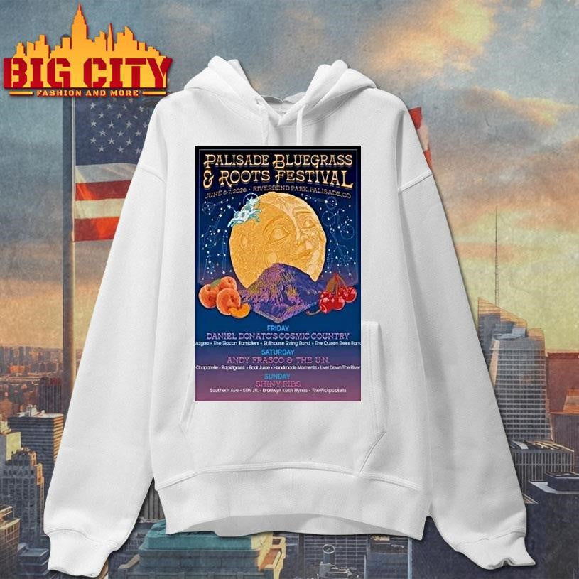 Palisade Bluegrass And Roots Festival 6 5 6 7 2026 Palisade Co Shirt