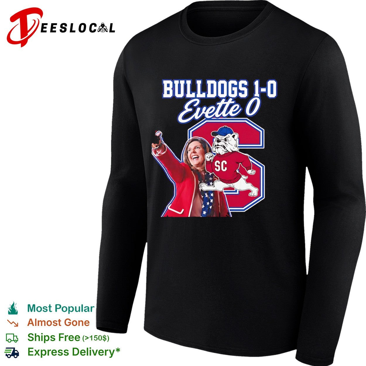 Pamela Evette x South Carolina State Bulldogs 1-0 Evette O mascot shirt