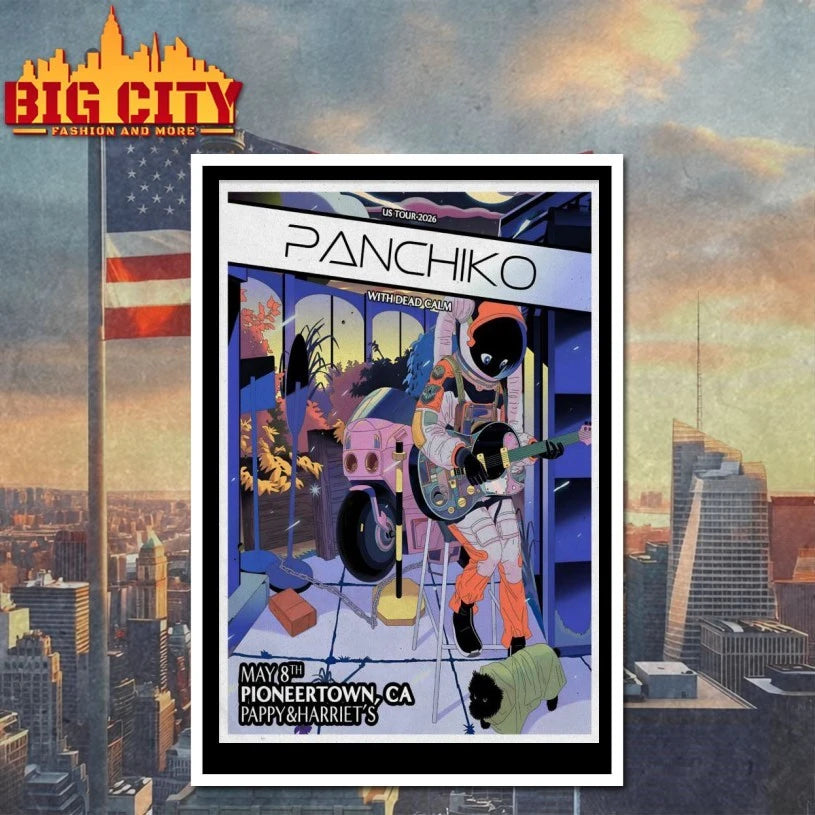 Panchiko 5-8-2026 Pioneertown CA Poster shirt