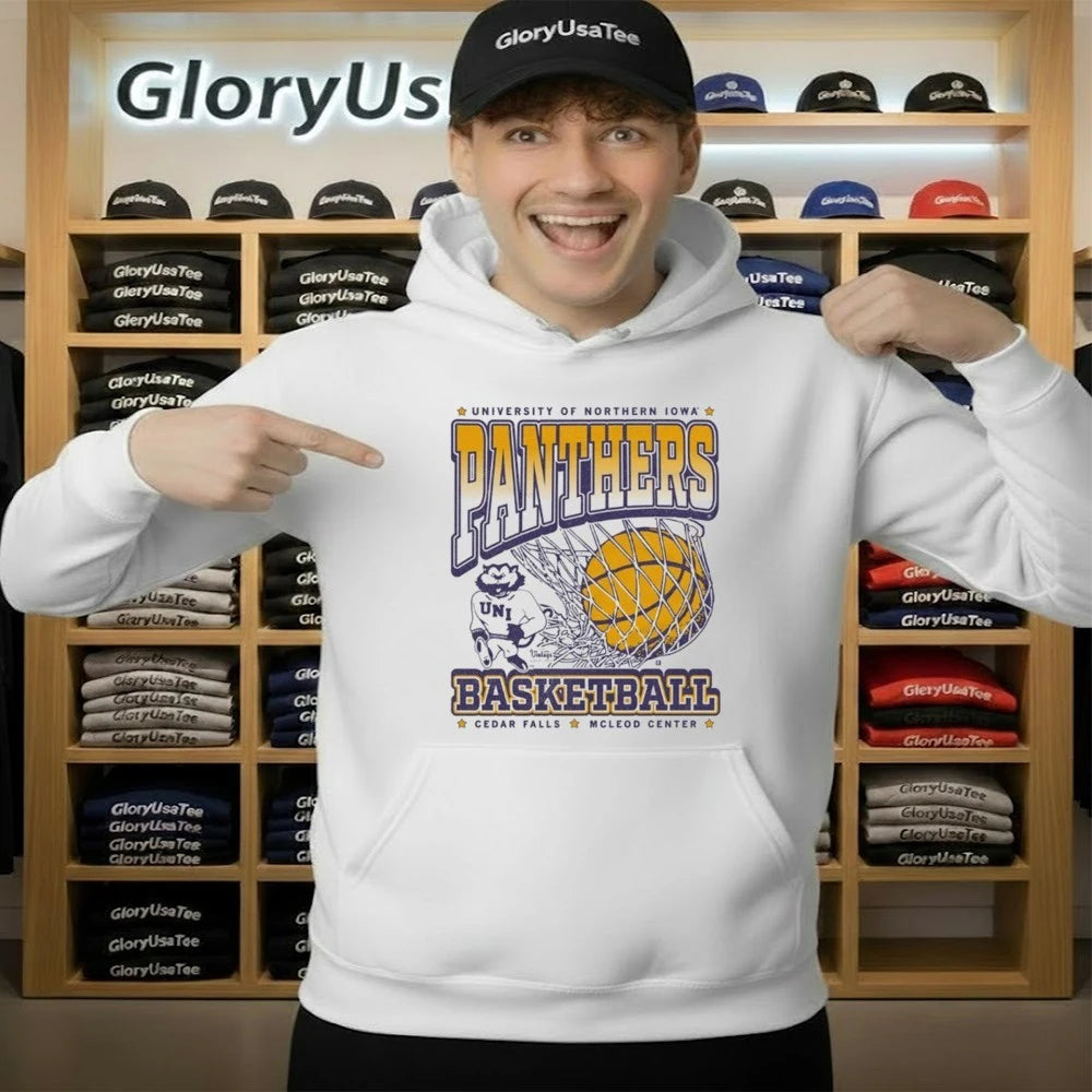 Panthers Basketball University Of Northern Iowa Cedar Falls Mcleod Center Max Collegiate Shirt